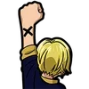 Стикер 54 ‍️ One Piece ‍️