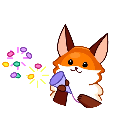 Стикер 13 Red Fox