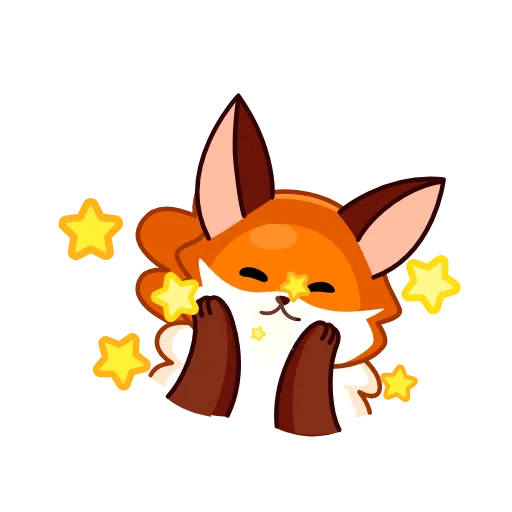 Стикер 20 Red Fox