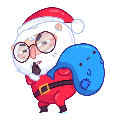 Стикер 11 Santa