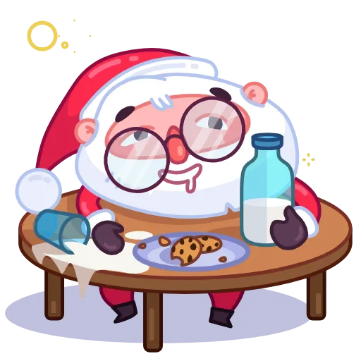 Стикер 14 Santa
