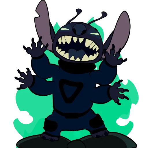Стикер 37 Stitch Xmas