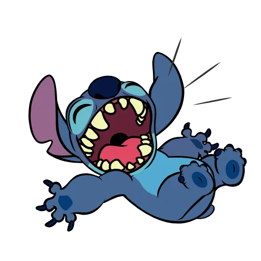 Стикер 6 Stitch Xmas