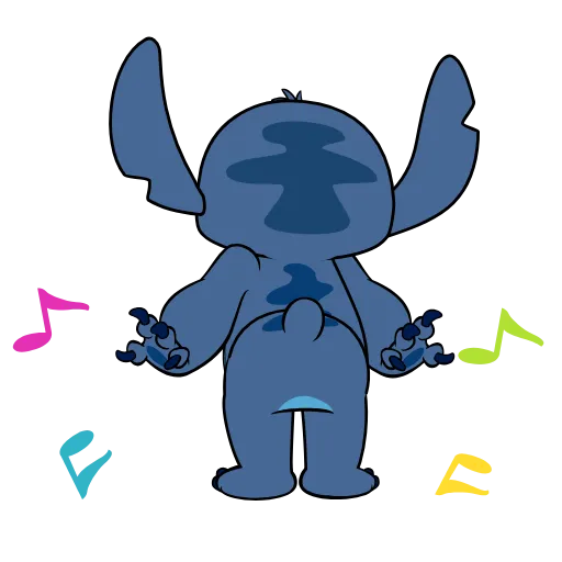 Стикер 9 Stitch Xmas