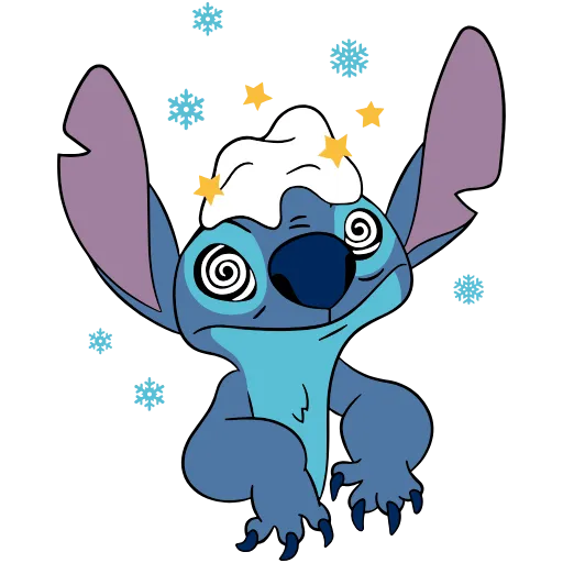 Стикер 59 Stitch Xmas