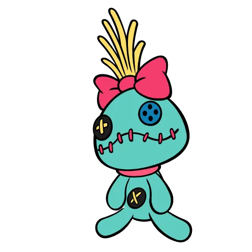 Стикер 48 Stitch Xmas