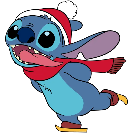Стикер 16 Stitch Xmas