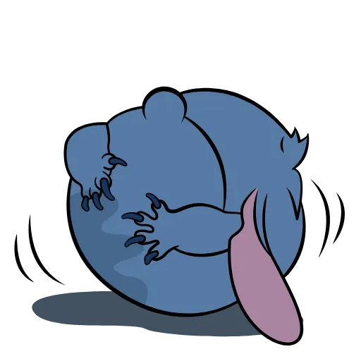 Стикер 34 Stitch Xmas