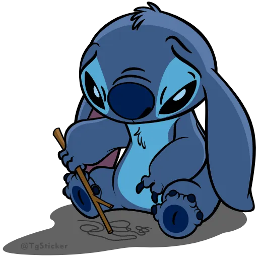 Стикер 43 Stitch Xmas