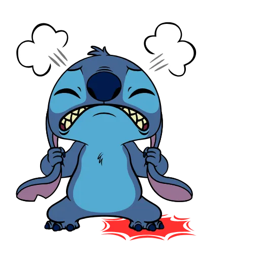 Стикер 44 Stitch Xmas