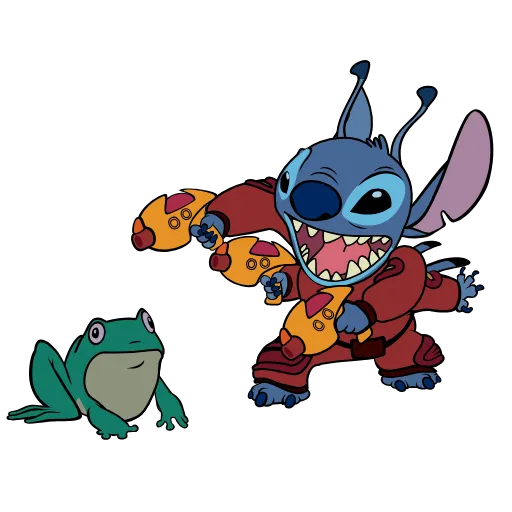 Стикер 35 Stitch Xmas