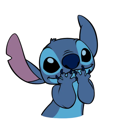 Стикер 8 Stitch Xmas