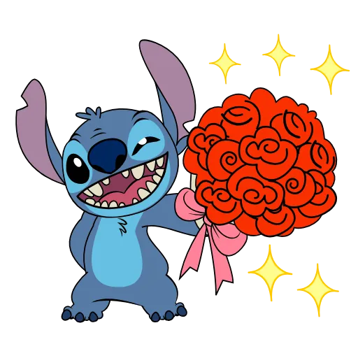 Стикер 33 Stitch Xmas