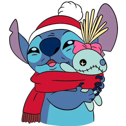 Стикер 12 Stitch Xmas