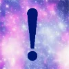 😊 Эмодзи «Буквы на космическом фоне, иконки, таблички» для Telegram