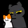 Стикер 42 Black Cat