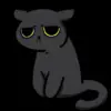 Стикер 25 Black Cat