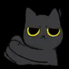 Стикер 17 Black Cat