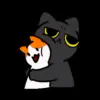 Стикер 43 Black Cat