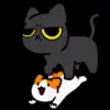 Стикер 44 Black Cat