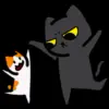 Стикер 46 Black Cat