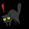 Стикер 7 Black Cat