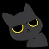 Стикер 33 Black Cat