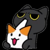 Стикер 35 Black Cat