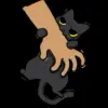 Стикер 54 Black Cat