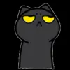 Стикер 61 Black Cat