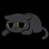 Стикер 32 Black Cat