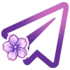 ✨ Эмодзи «Буквы и оформление фиолтового цвета» для Telegram
