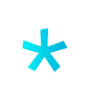 😊 Эмодзи «Голубые буквы и иконки, русские и английские» для Telegram