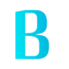 😊 Эмодзи «Голубые буквы и иконки, русские и английские» для Telegram