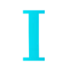 😊 Эмодзи «Голубые буквы и иконки, русские и английские» для Telegram