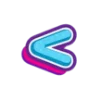 😊 Эмодзи «Синие буквы с обводкой» для Telegram