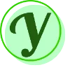 😗 Эмодзи «Зелёные буквы в кружочках» для Telegram
