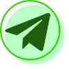 😊 Эмодзи «Зелёные буквы в кружочках» для Telegram