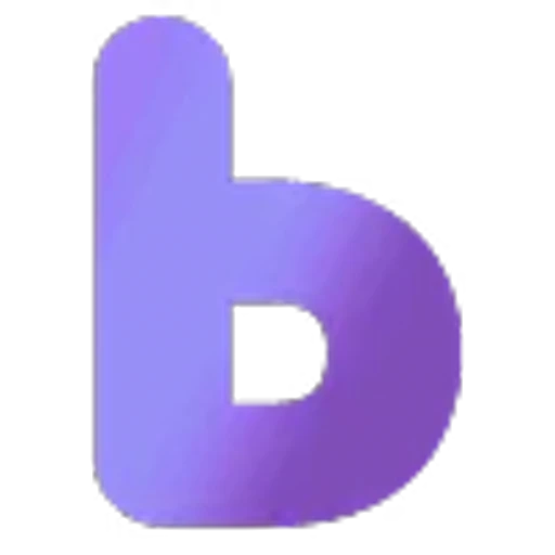 😋 Эмодзи «Буквы, таблички, анимированные в фиолетовом цвете» для Telegram