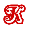 😊 Эмодзи «Красные прописные буквы, русские и английские» для Telegram