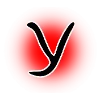 😗 Эмодзи «Черные буквы на красном фоне» для Telegram