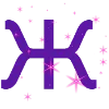 😊 Эмодзи «Фиолетовые буквы, русские и английские, иконки» для Telegram