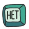 ⌨️ Эмодзи «Буквы розово-зелёные» для Telegram