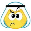 Стикер 21 🙂 Muslim Emoji - смайлы для мусульман