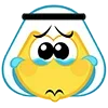 Стикер 17 🙂 Muslim Emoji - смайлы для мусульман