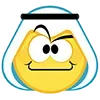 Стикер 10 🙂 Muslim Emoji - смайлы для мусульман