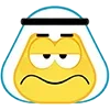 Стикер 24 🙂 Muslim Emoji - смайлы для мусульман