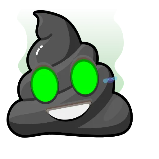 Стикер 8 Emojis Toxic