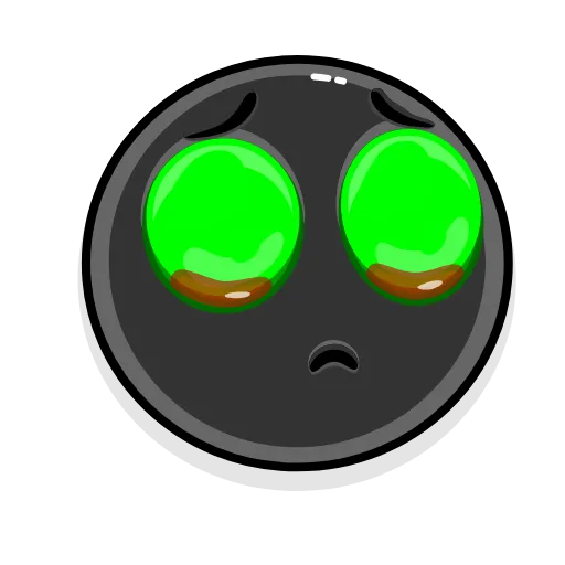 Стикер 21 Emojis Toxic