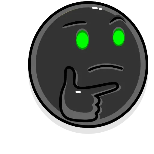 Стикер 2 Emojis Toxic